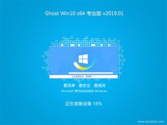 ϵͳGhost Win10 x64 רҵ V201901(Զ)